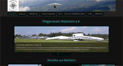 Desktop Screenshot of fliegervereinwalxheim.de